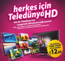 Herkes İçin Teledünya HD Üst Paket
