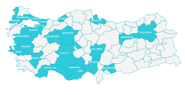 Hizmet Alanları