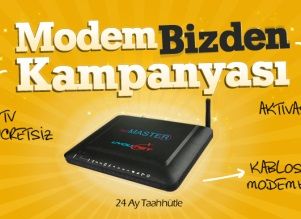 Modem Bizden Kampanyası