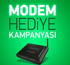 Modem Hediye Kampanyası